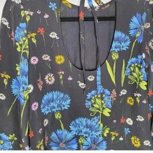 Maeve Lucinda Silk Dress- Anthropologie